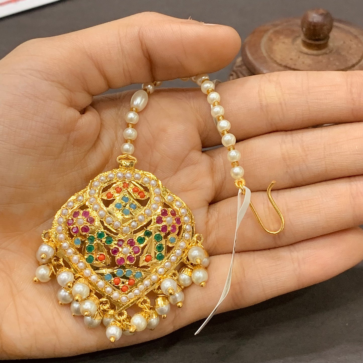 Jadau Maang Tikka 35444