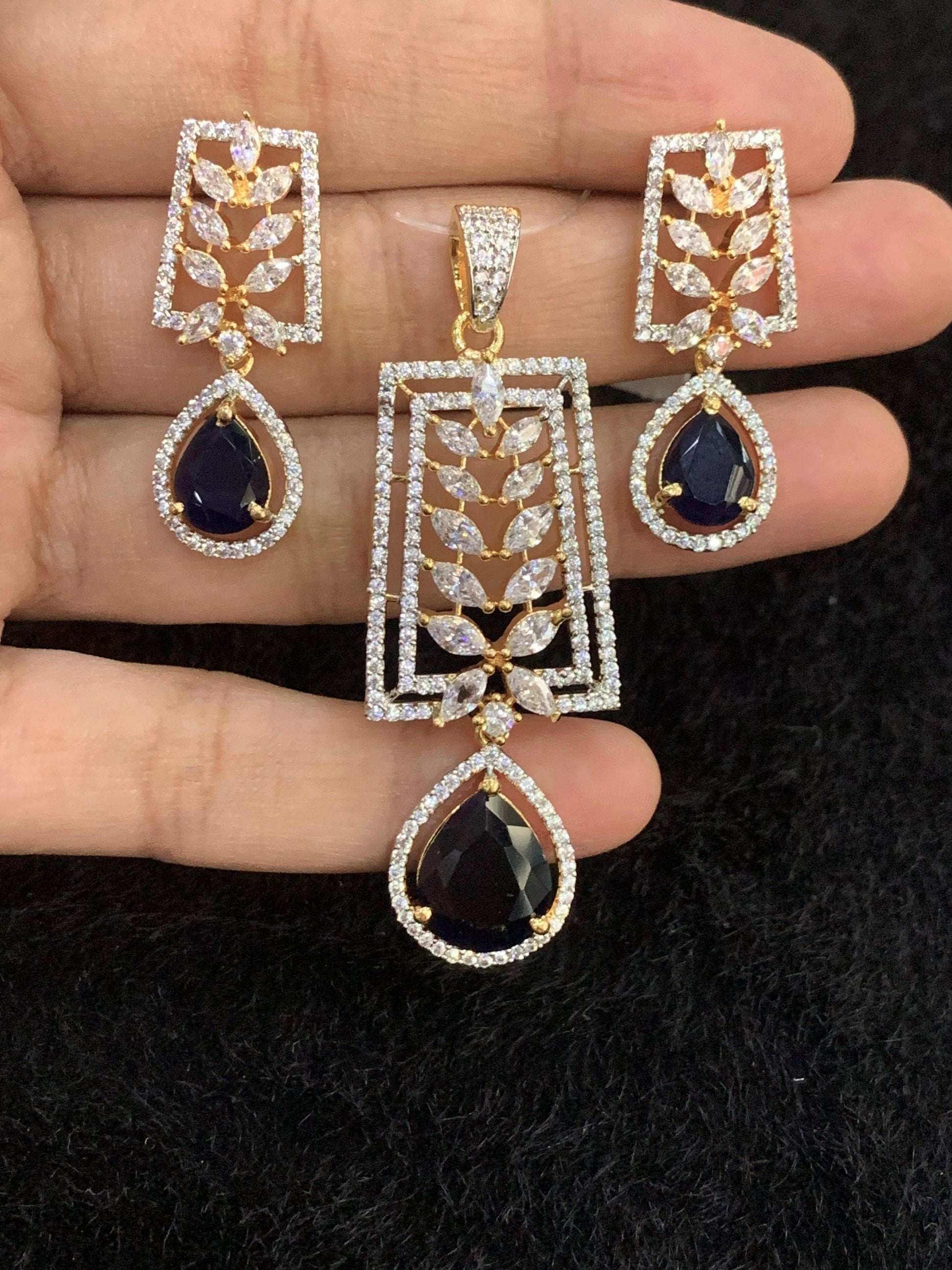 Zircon Pendant Sets 5264666 - Vijay & Sons