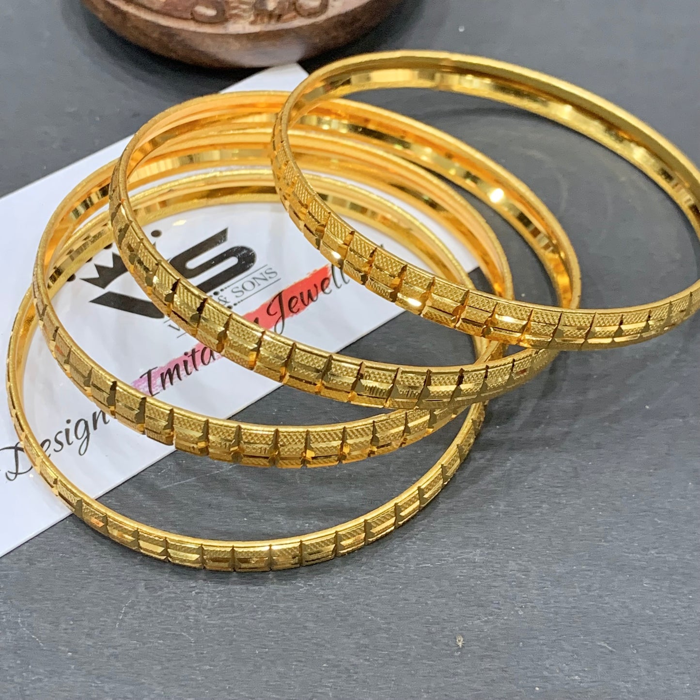 Gold Plated Bangles For Women
