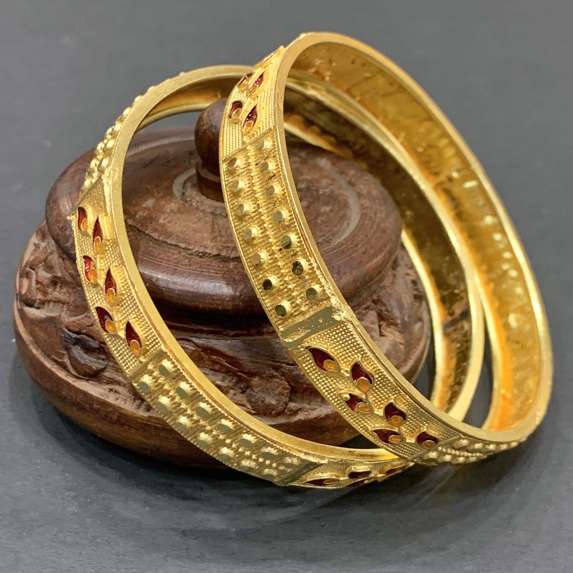 Gold Platted Bangles - Vijay & Sons