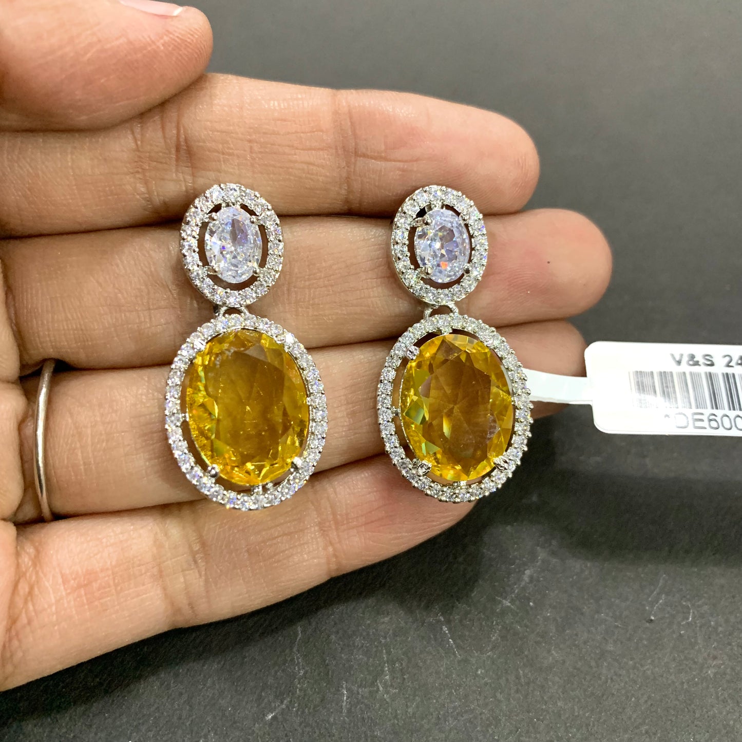 Zircon Earrings 5676680 - Vijay & Sons