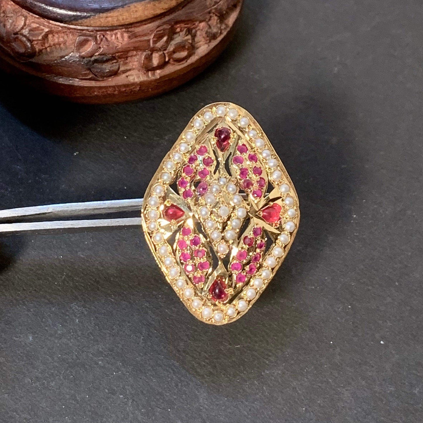 Jadau Rings 3543455 - Vijay & Sons