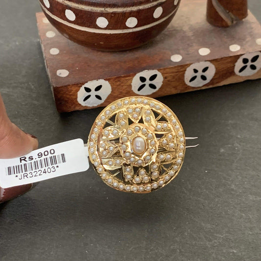 Jadau Ring 454335 - Vijay & Sons