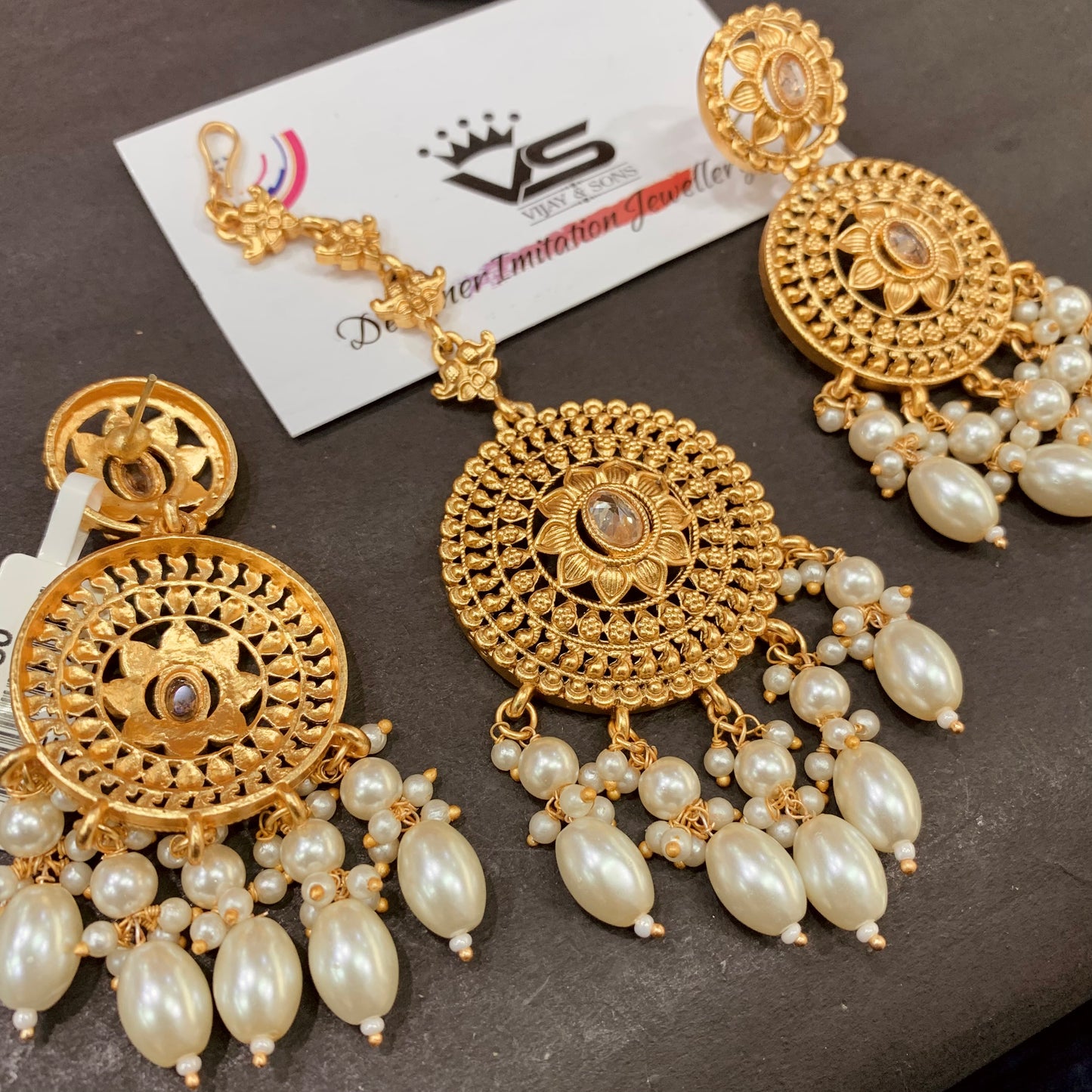 Antique Tikka Earrings 567654