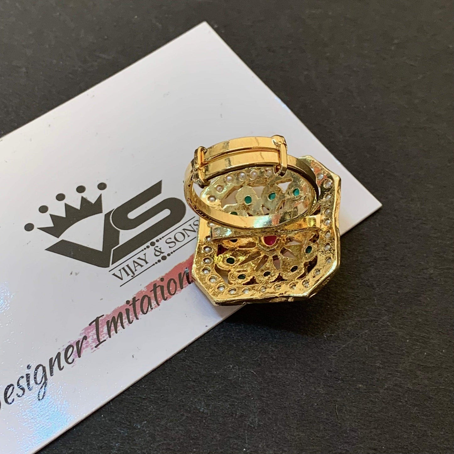 Jadau Rings 4676456 - Vijay & Sons