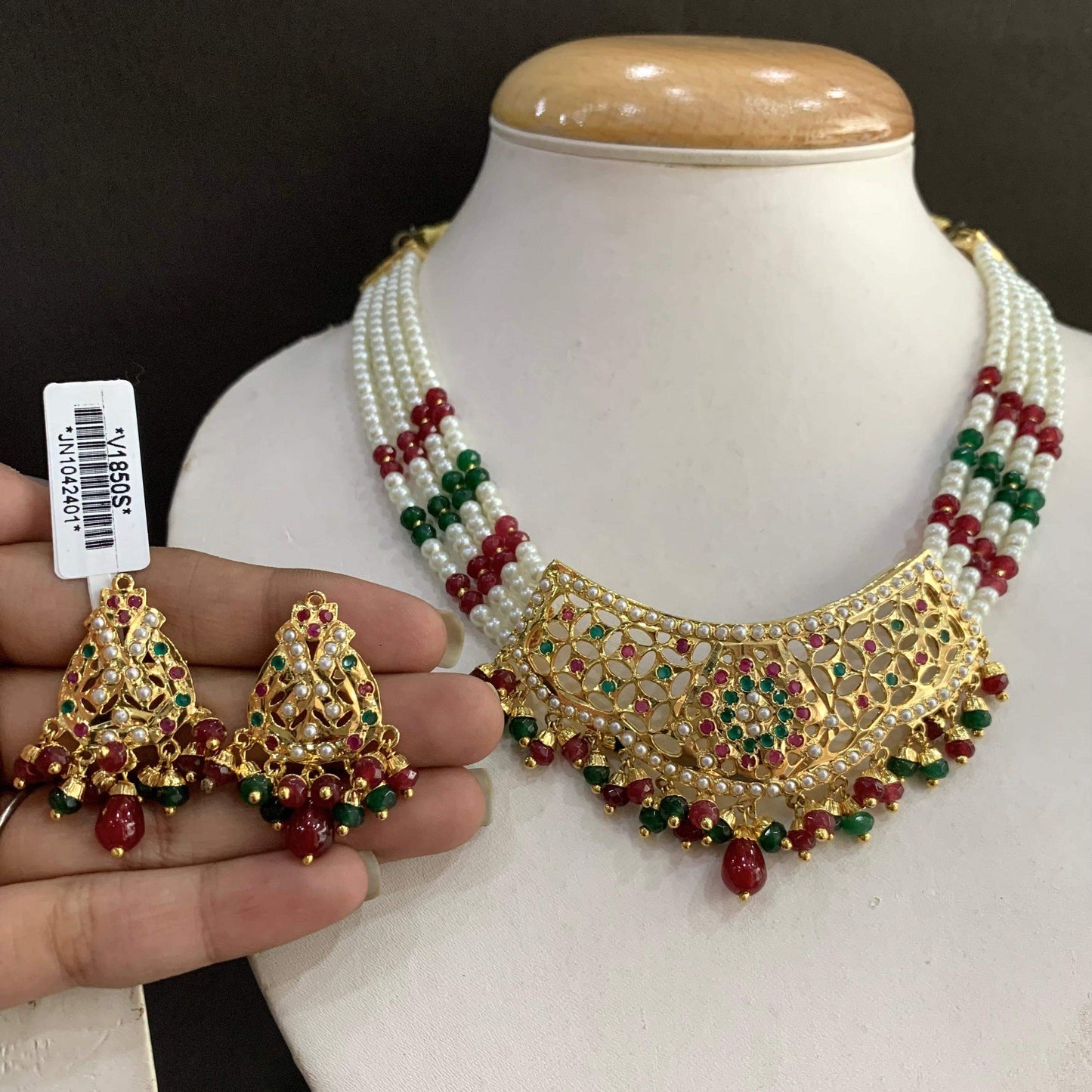 Necklace set 58574900 - Vijay & Sons