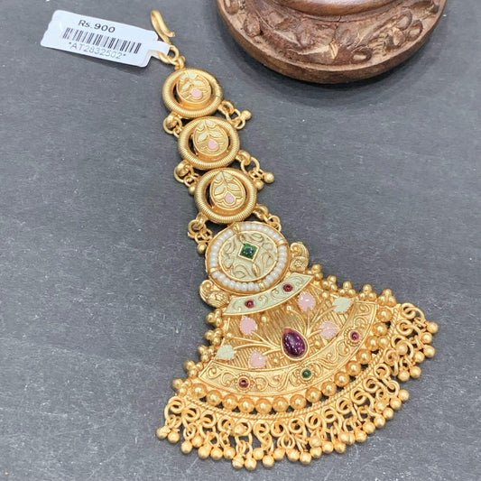 Antique Maang Tikka 355543 - Vijay & Sons