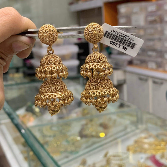 Antique Earrings 46432 - Vijay & Sons