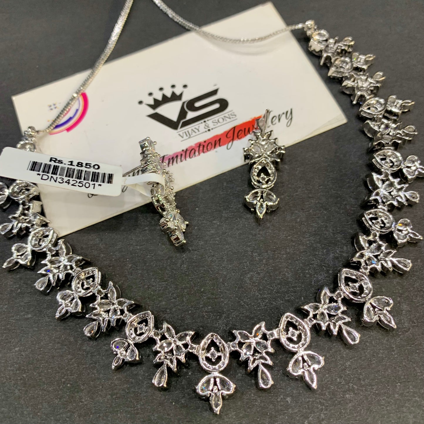 zircon Necklace Set 104820