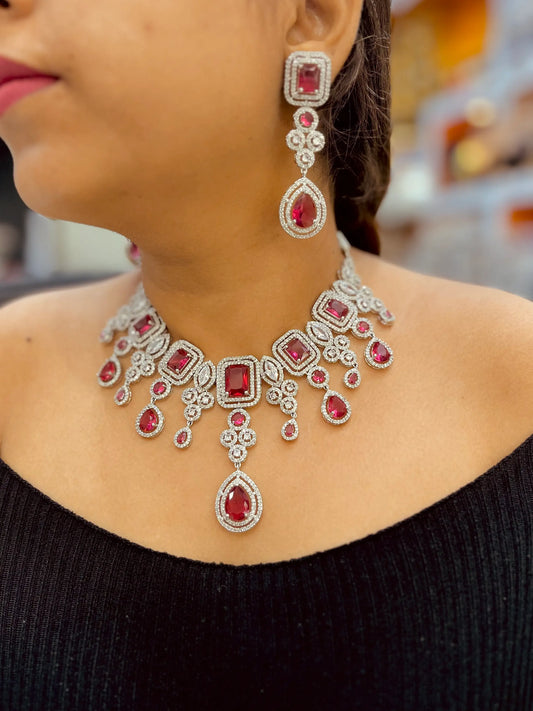 Diamond necklace 1465494 - Vijay & Sons