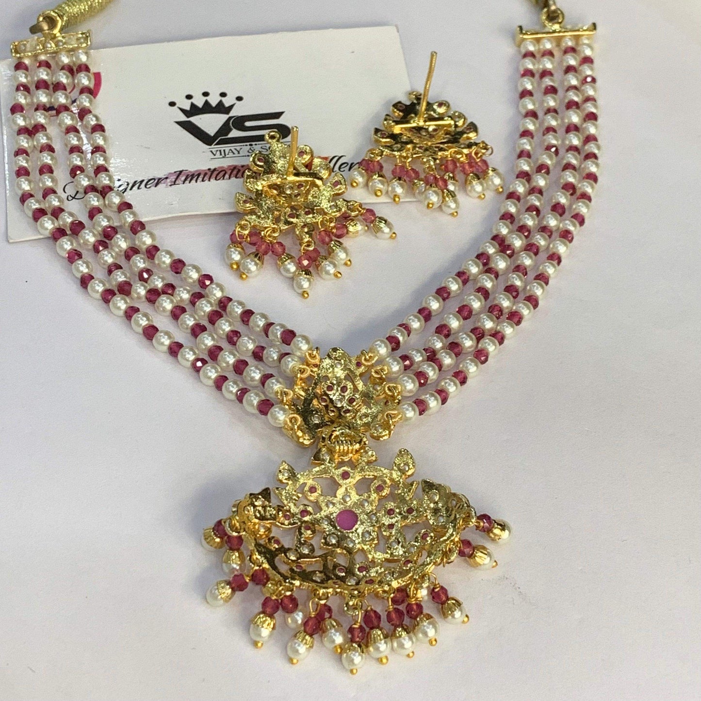 Jadau Necklace Sets 5676678 - Vijay & Sons