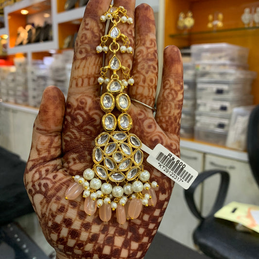 Kundan Maang Tikka 23120 - Vijay & Sons