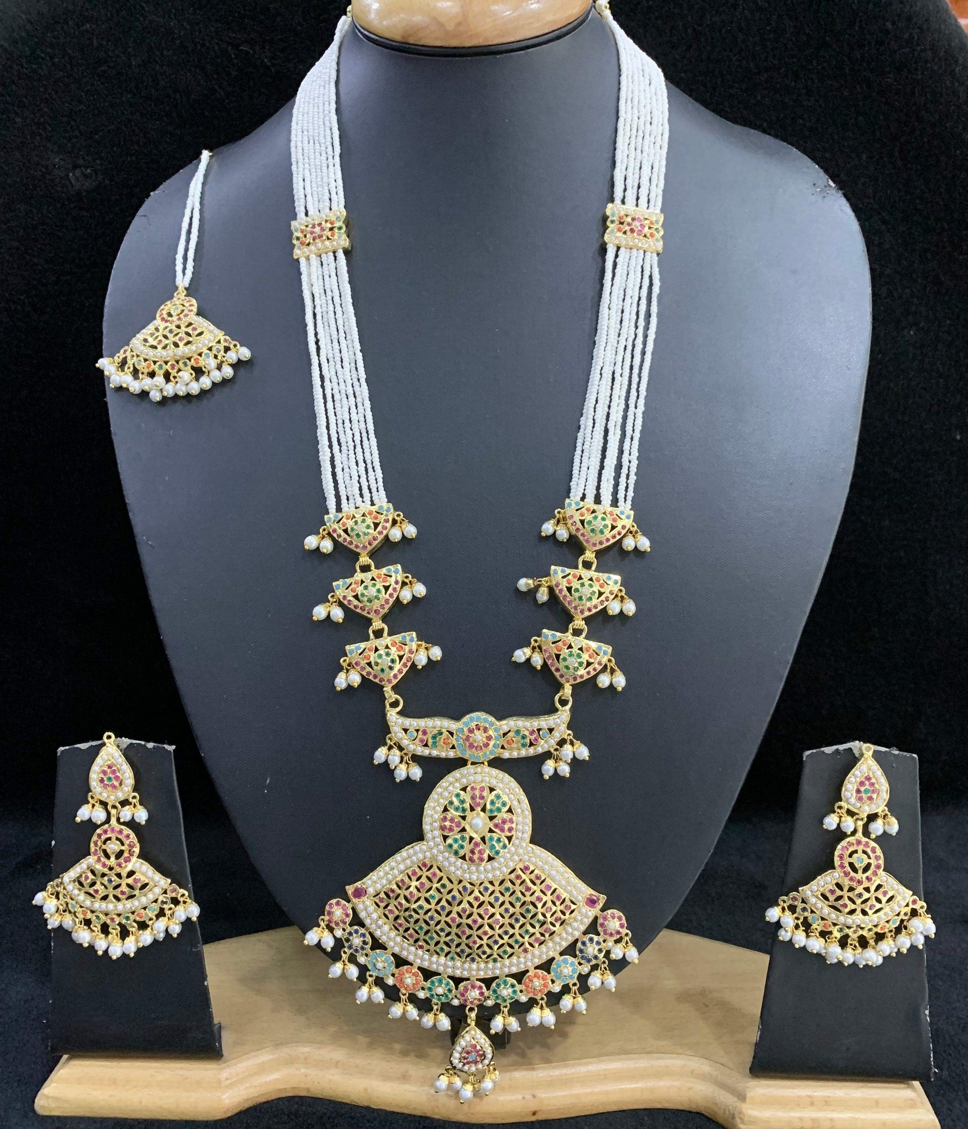 jadau rani haar 56213 - Vijay & Sons