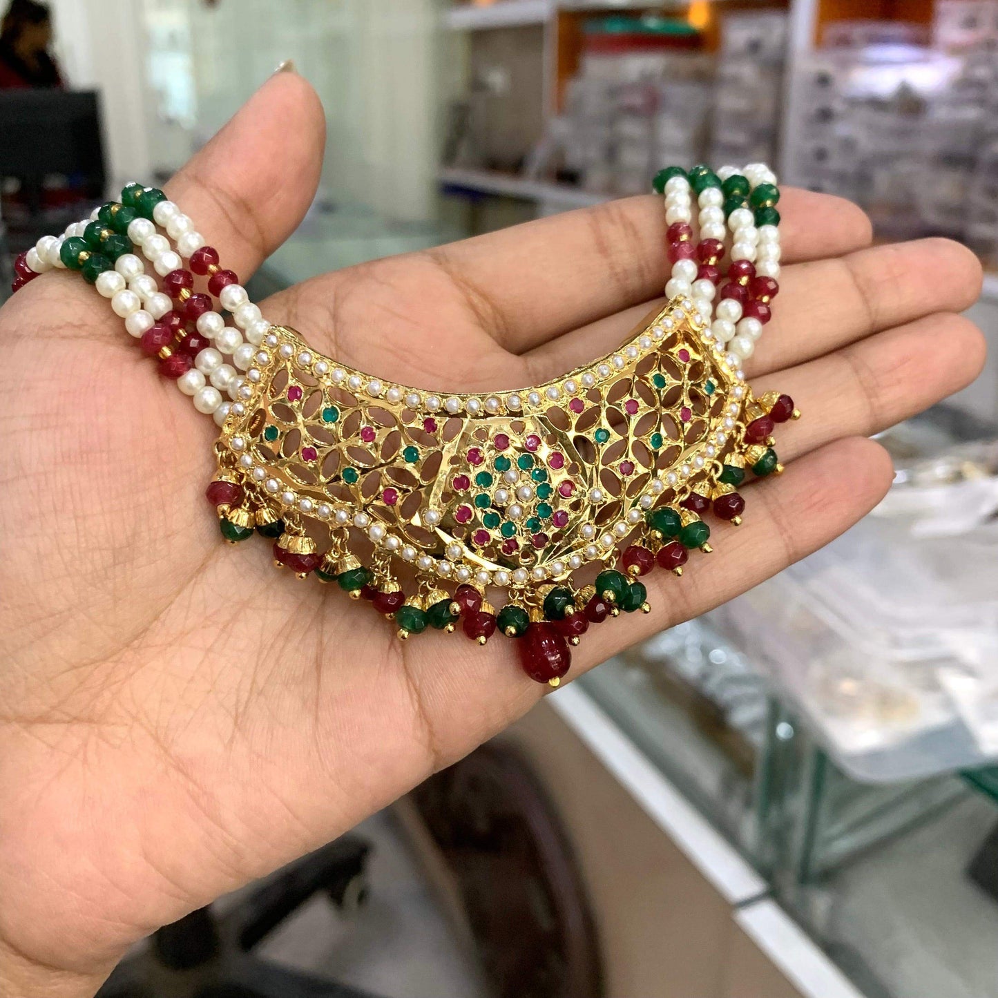 Necklace set 58574900 - Vijay & Sons