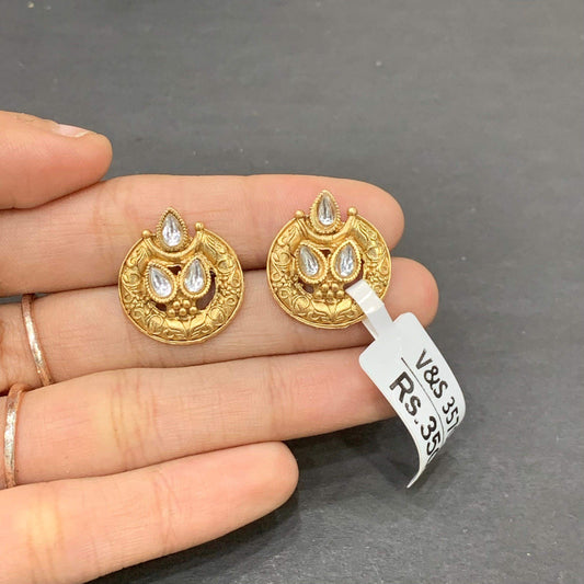 Antique Earrings 355343 - Vijay & Sons