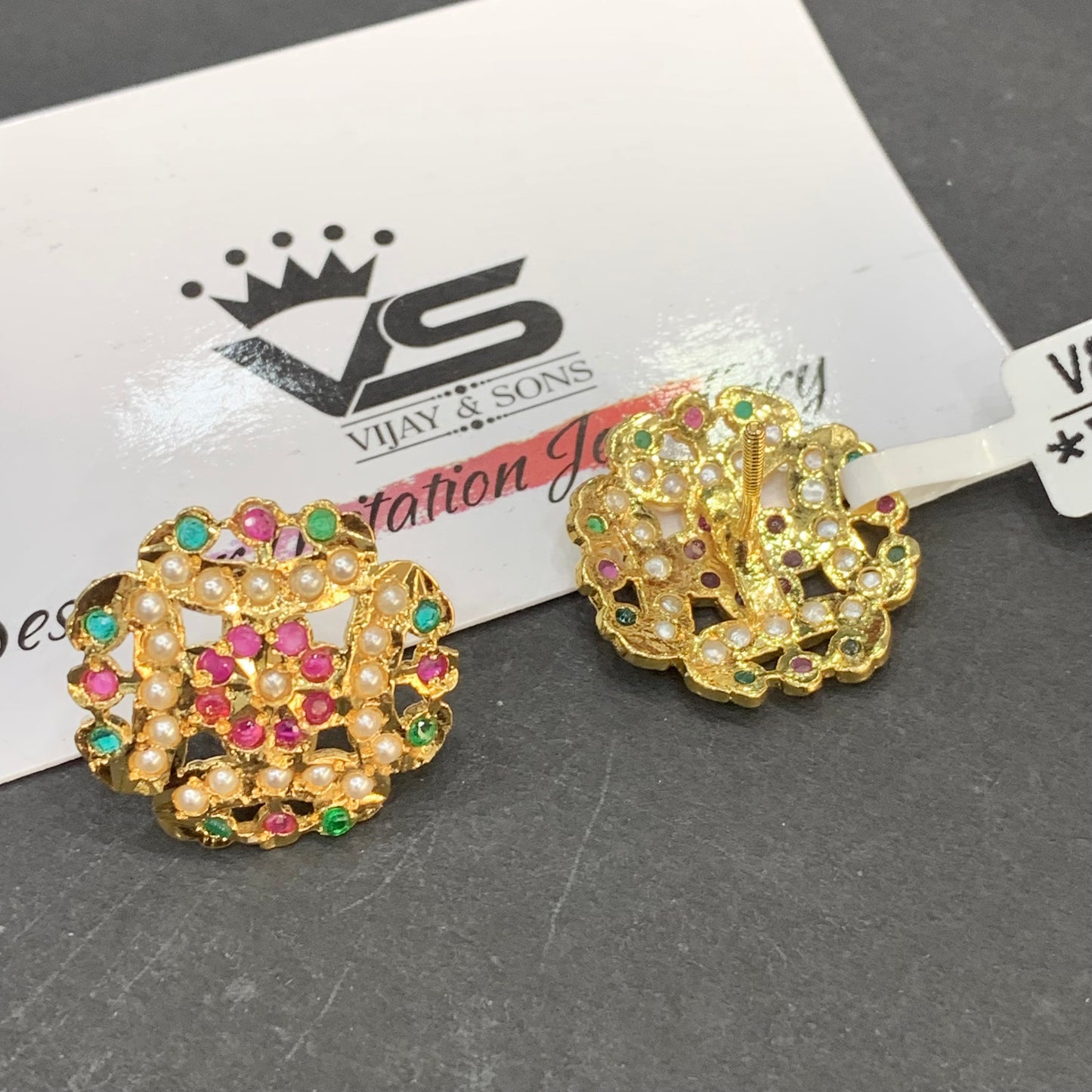 Jadau Earrings 452563