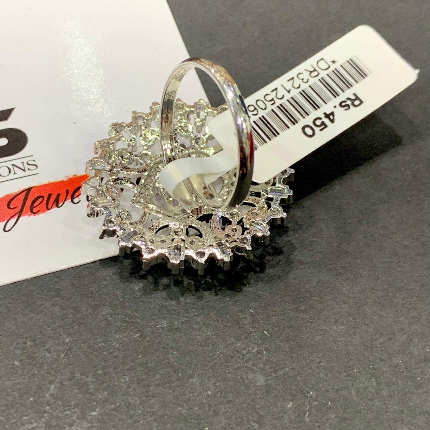 American Diamond Ring 434654 - Vijay & Sons