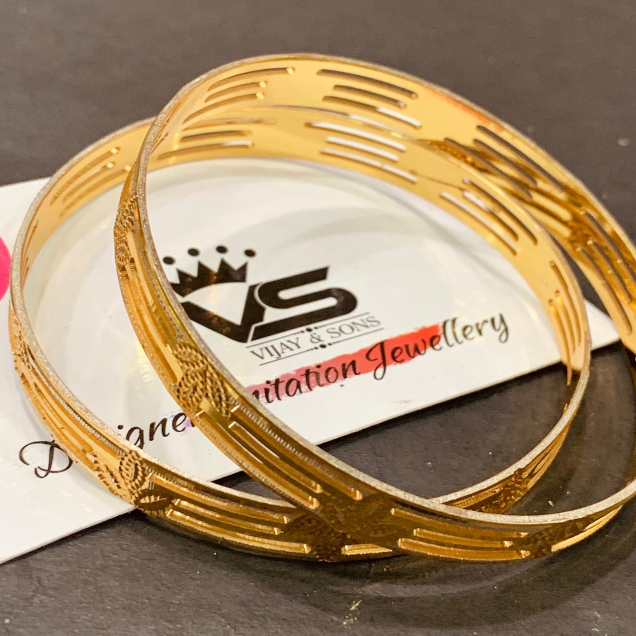 Gold Plated Bangles 577766