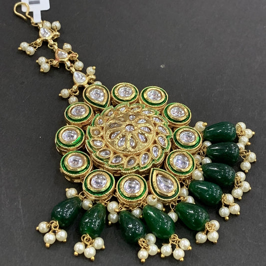 Kundan Maang Tikka 2312 - Vijay & Sons