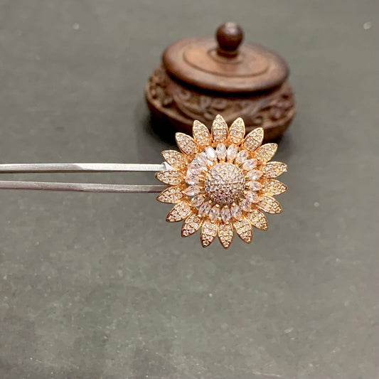 American Diamond Ring 43443 - Vijay & Sons