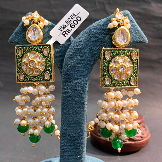 Kundan Earrings 42455
