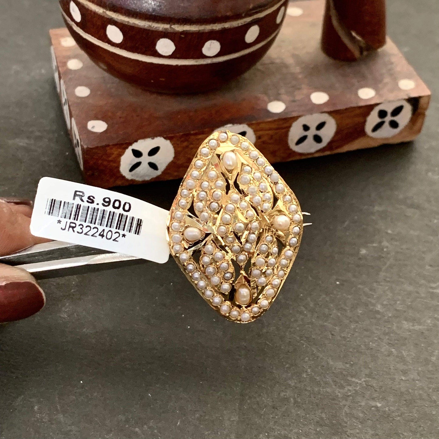 Jadau Rings 3543455 - Vijay & Sons