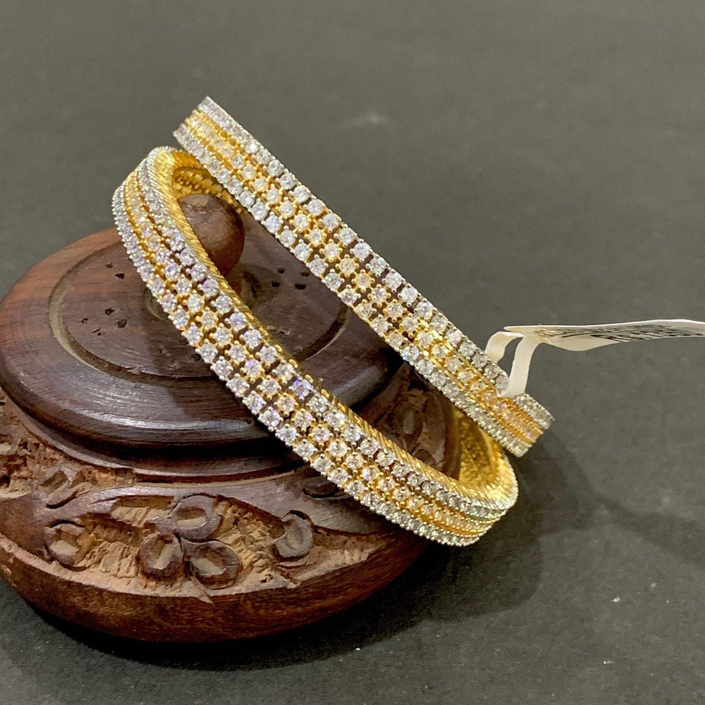 American Diamond Bangles 36657 - Vijay & Sons