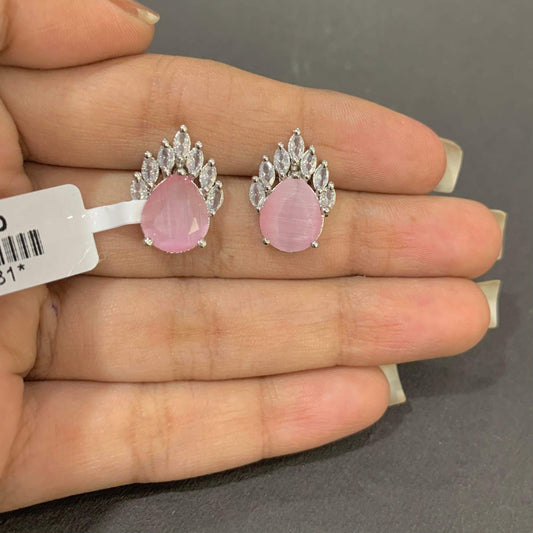 Zircon Earring 464222 - Vijay & Sons
