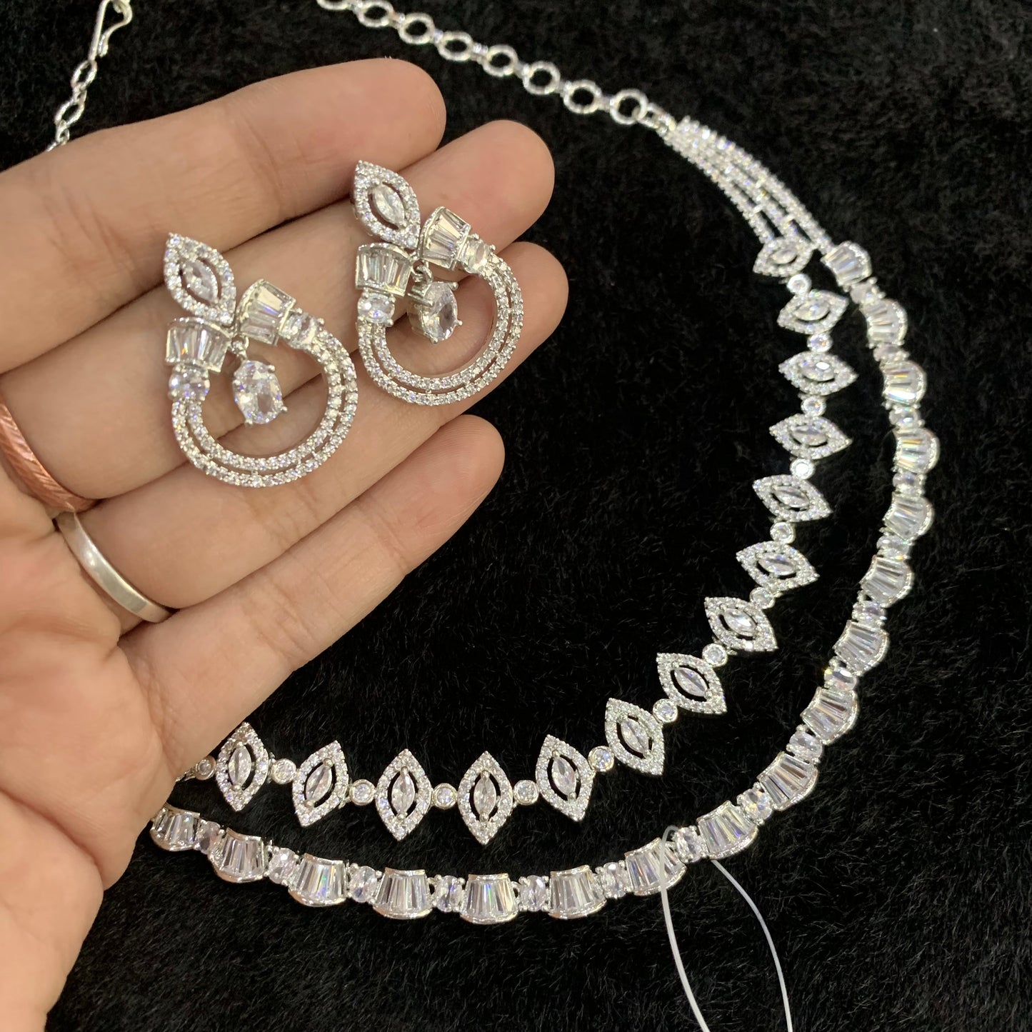 Zircon Necklace Set 99876