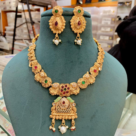 Antique Necklace Set 14796