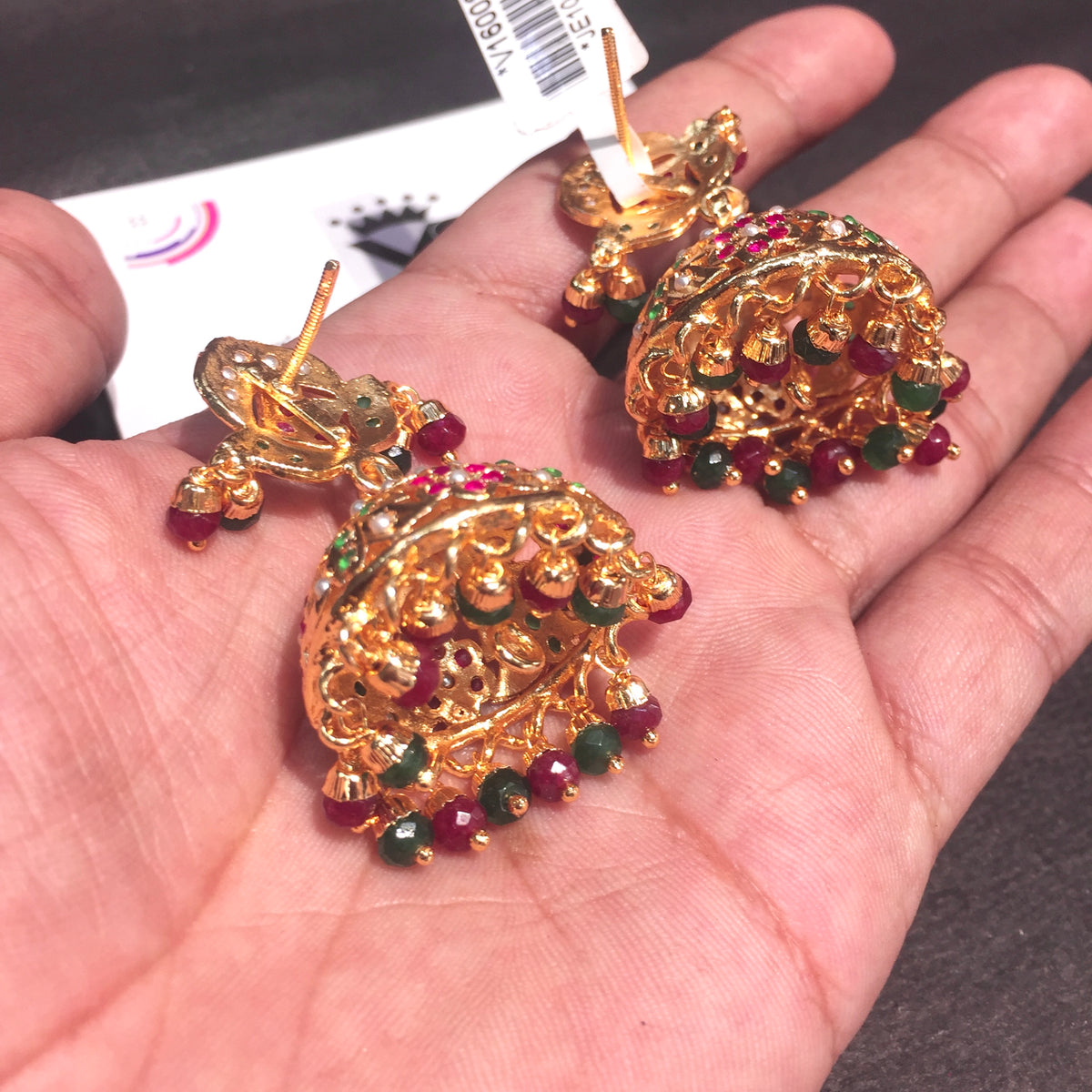 Jadau Earrings 46676666
