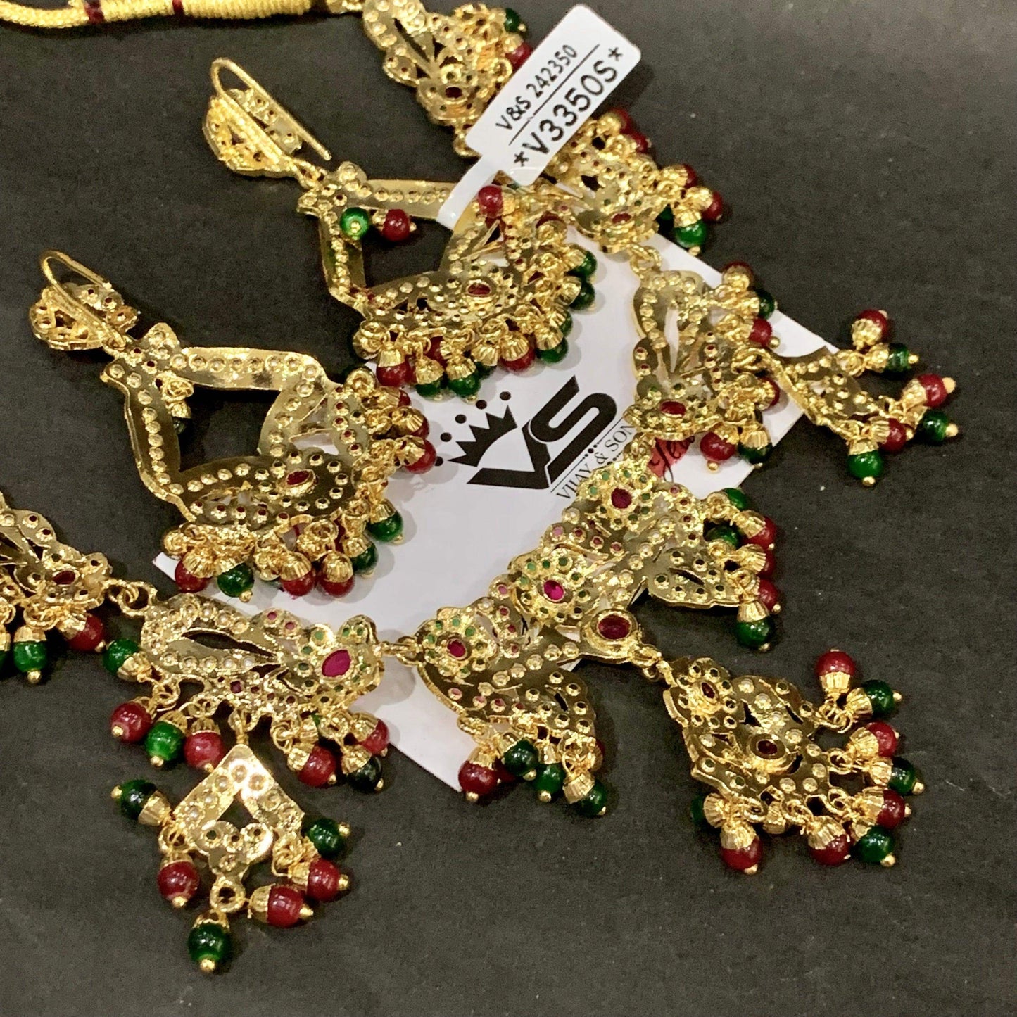 Jadau Necklace Sets 357883 - Vijay & Sons