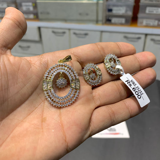 Zircon Pendant set 453678