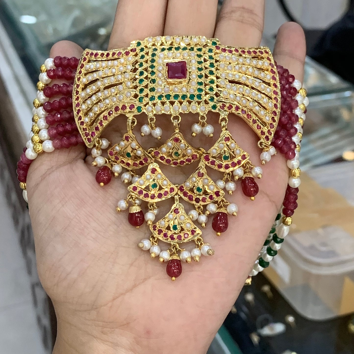 Jadau chokker set 4684433