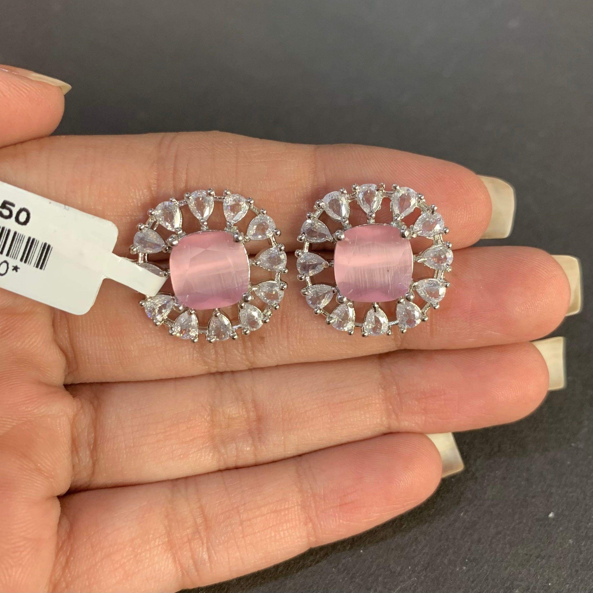 Zircon Earring 466222 - Vijay & Sons