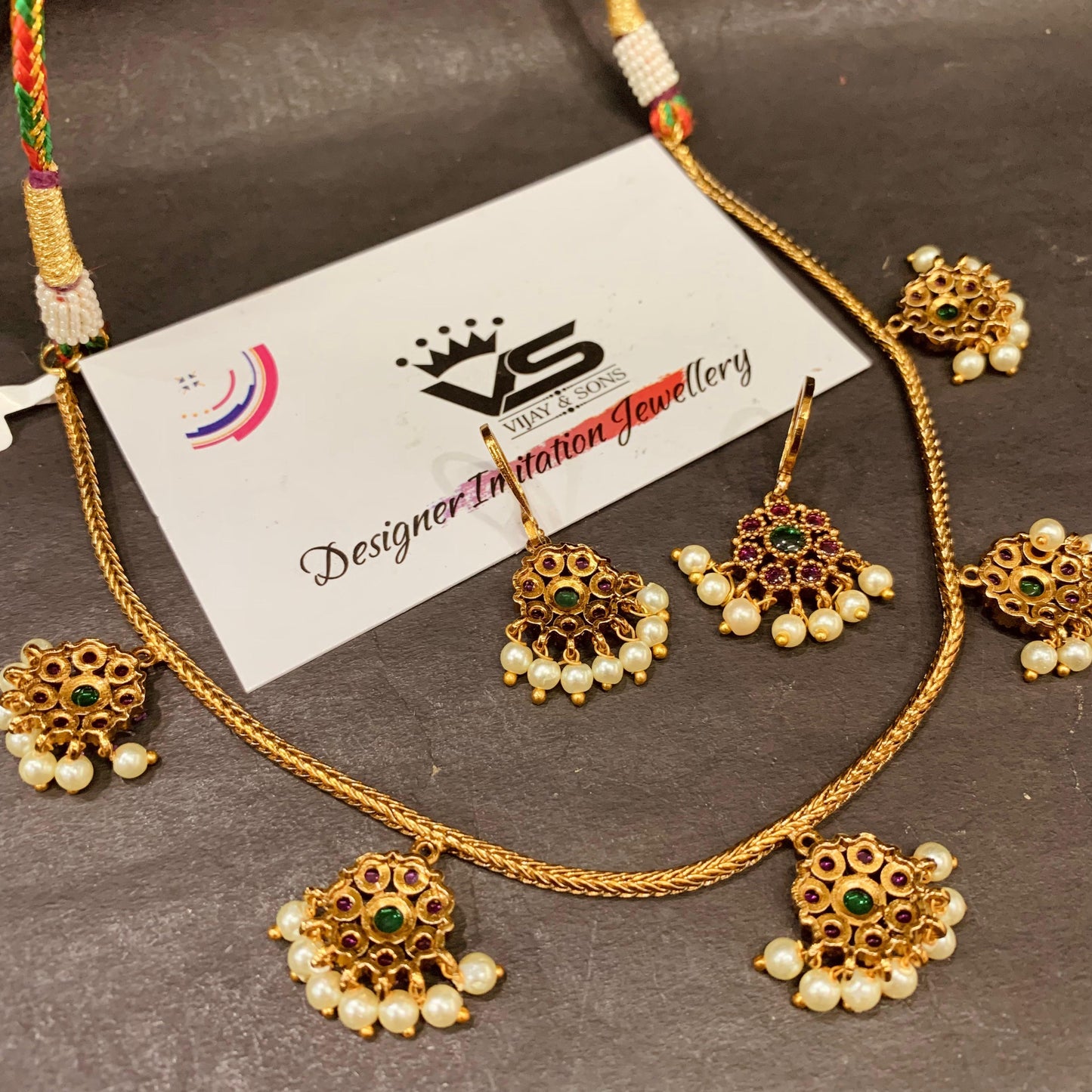 Antique Necklace Set 52663