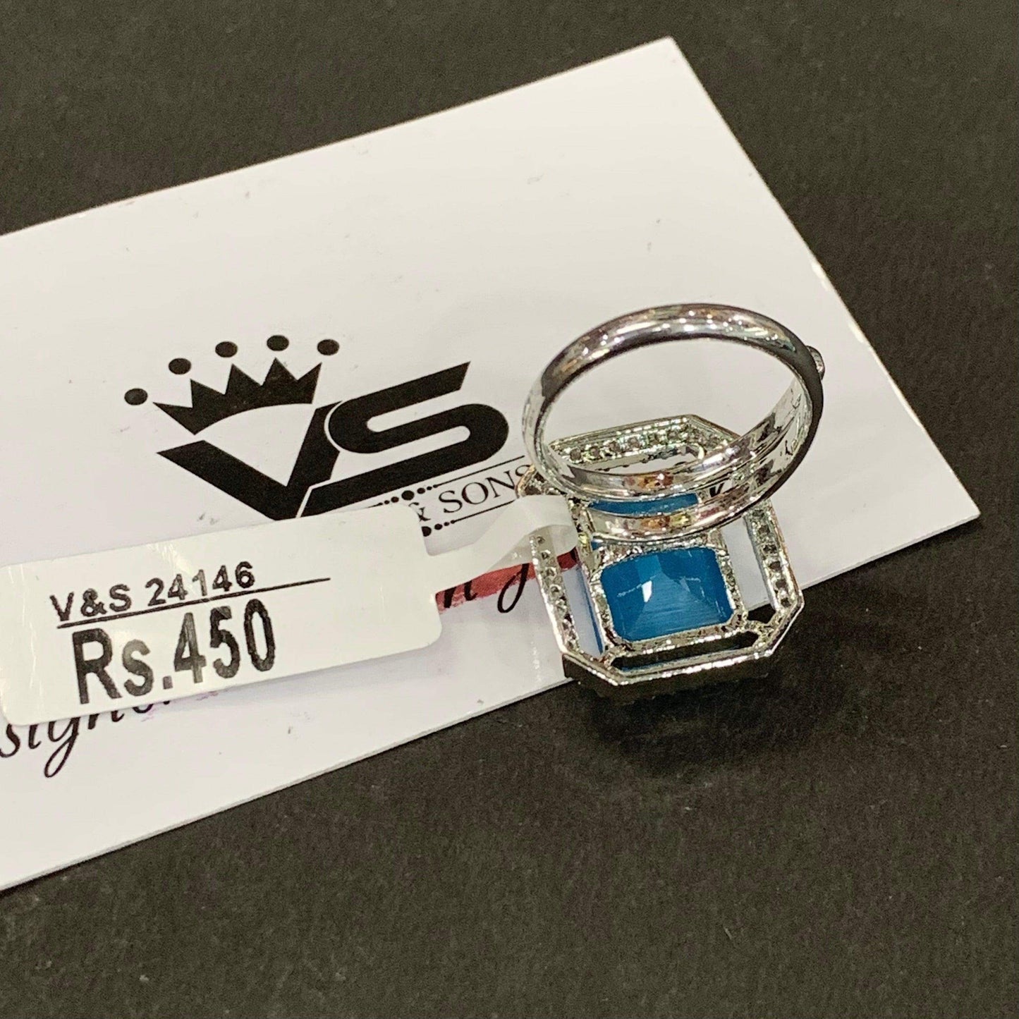American Diamond Ring 626275 - Vijay & Sons