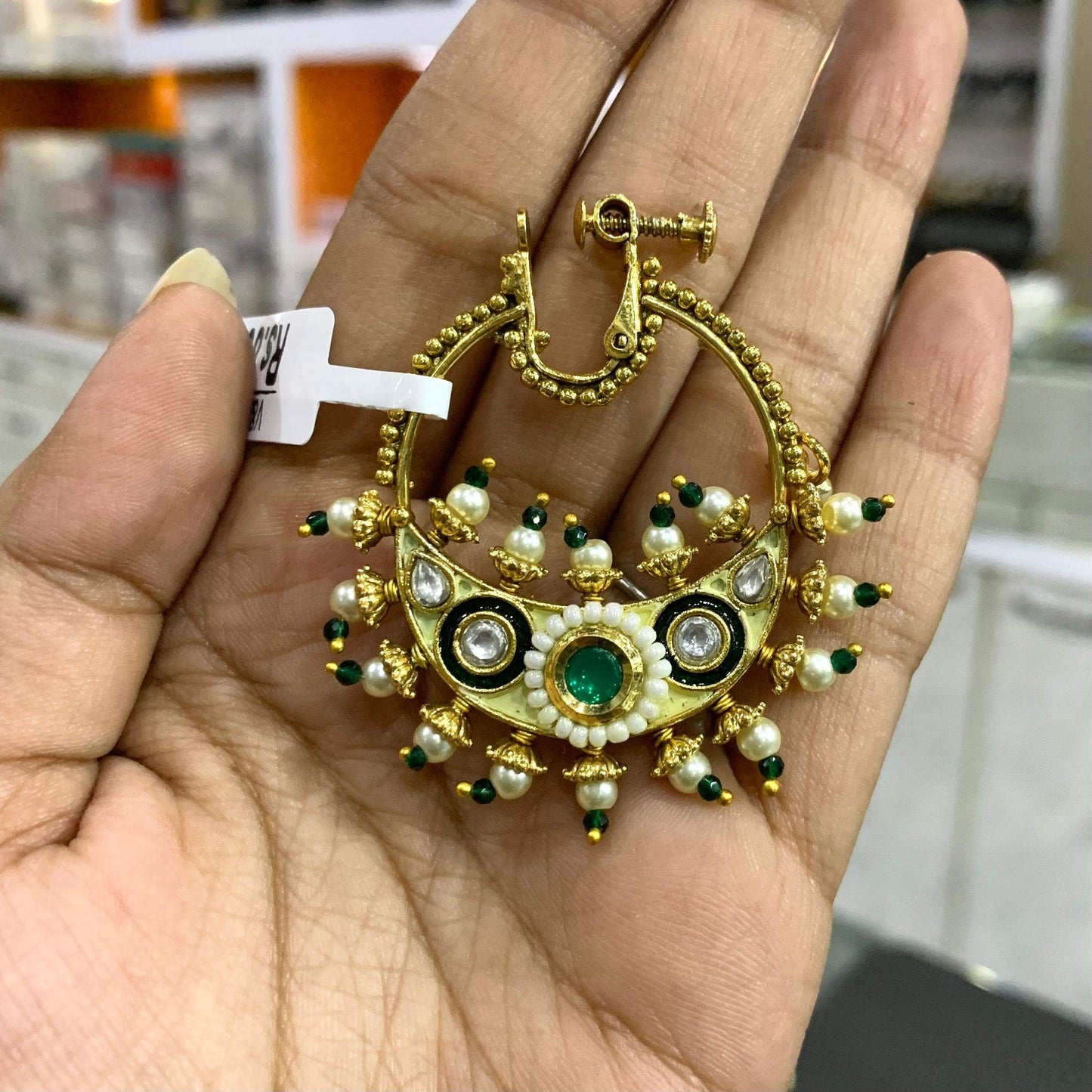 Gold plated Nath 6765766 - Vijay & Sons