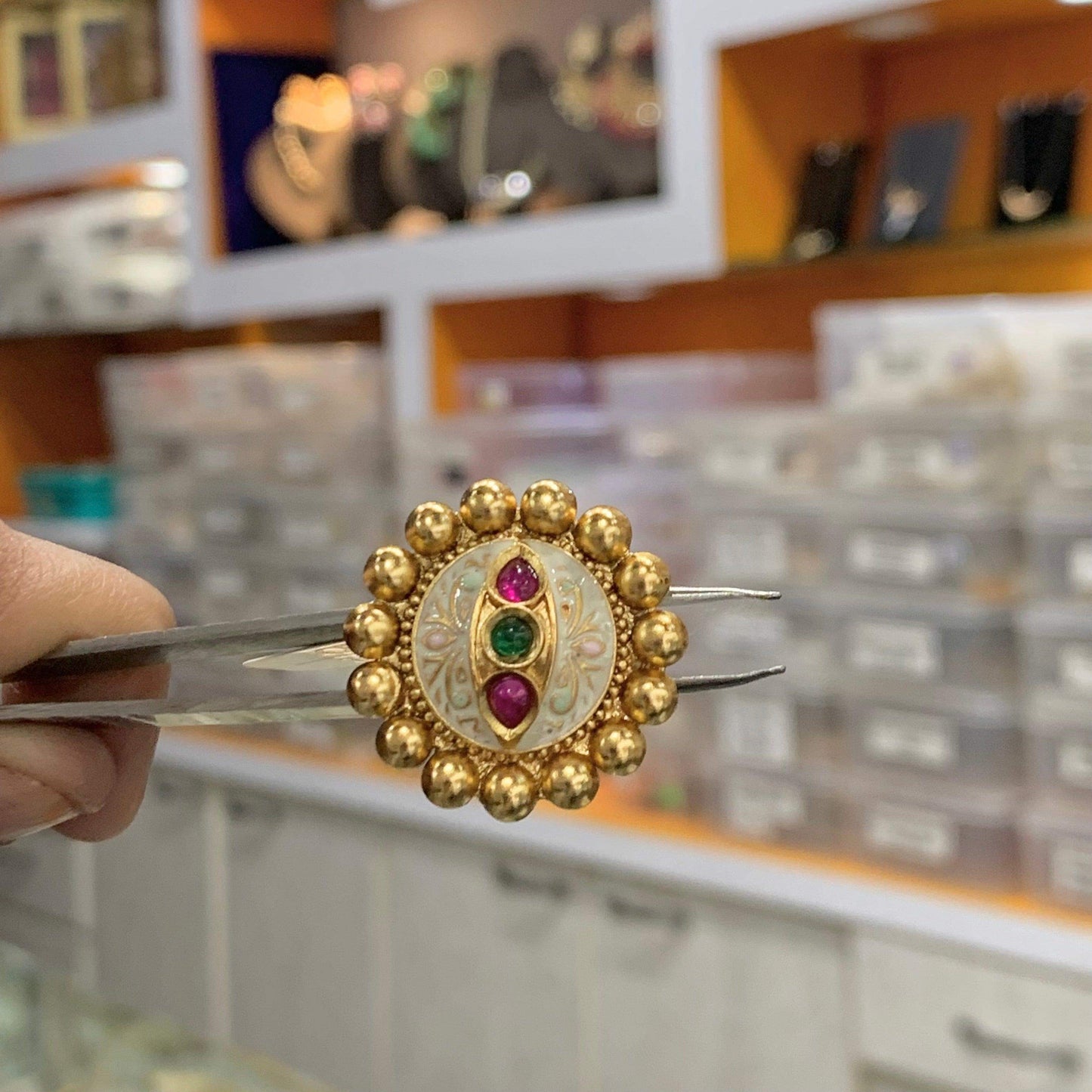 Antique Ring 249271 - Vijay & Sons