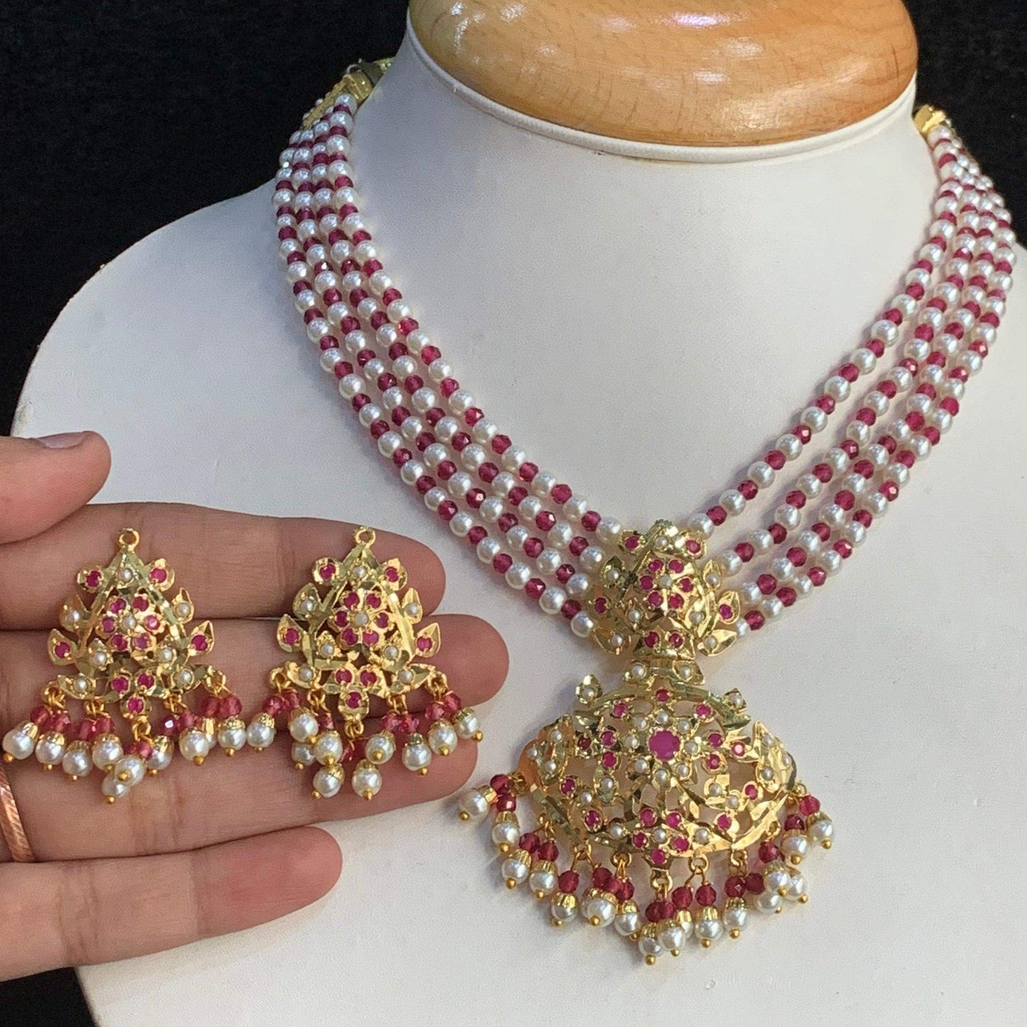 Jadau Necklace Sets 5676678 - Vijay & Sons