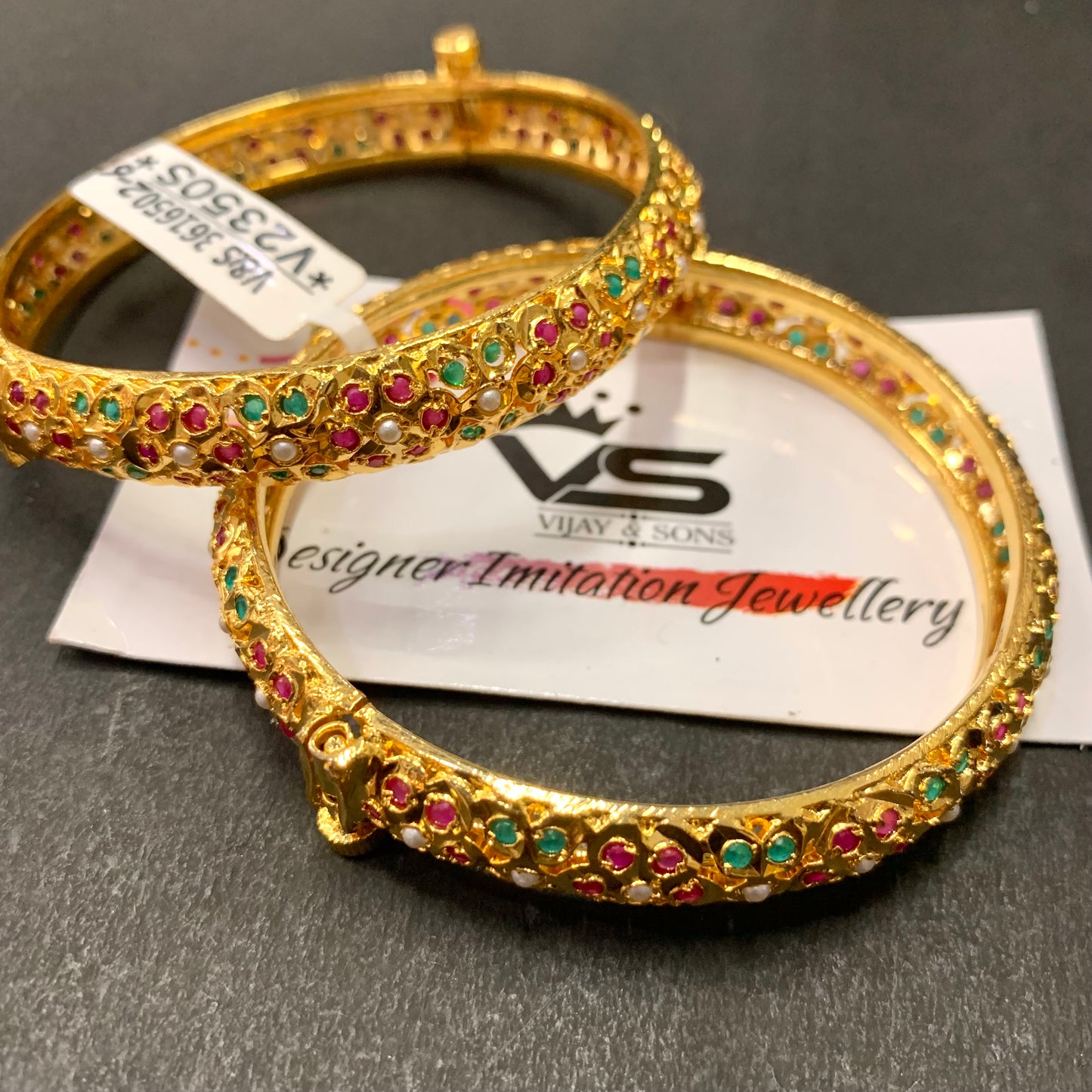 Jadau Bangles 52467