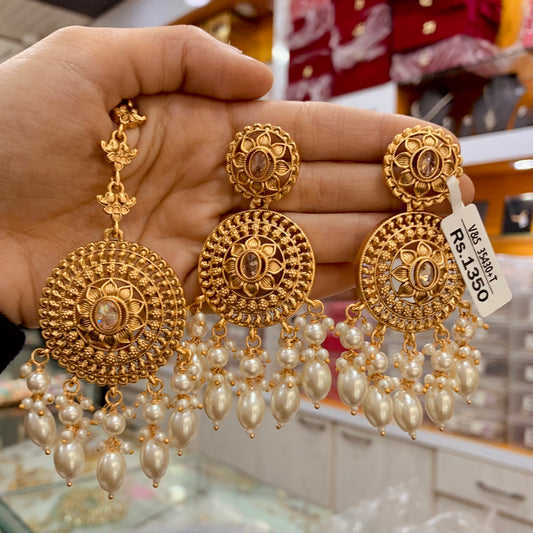 Antique Tikka Earrings 567654