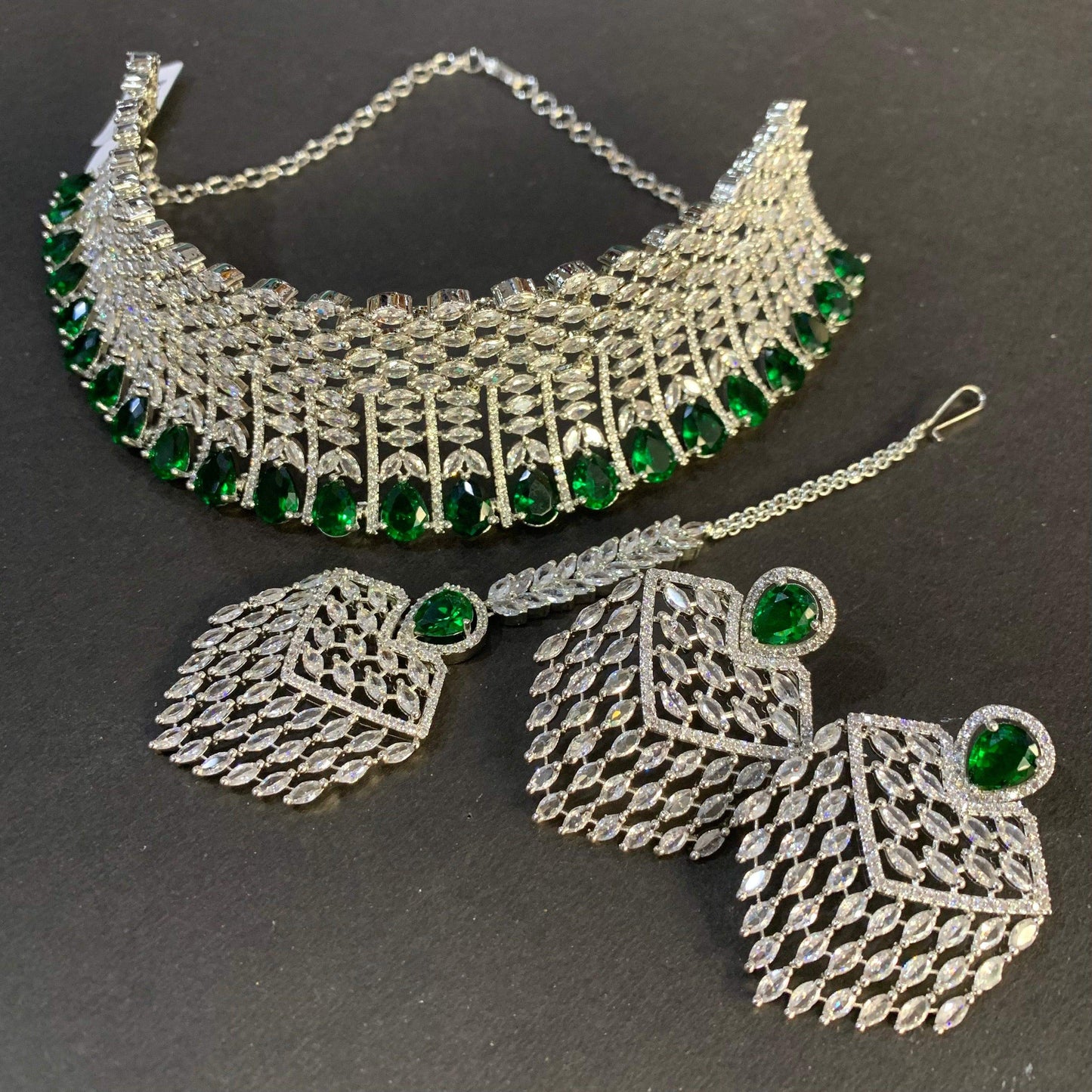 Zircon Necklace Set 4784670 - Vijay & Sons
