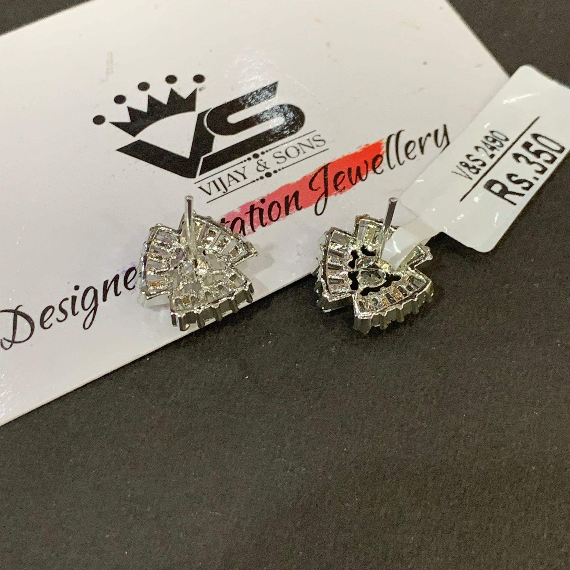 Zircon Earring 463433 - Vijay & Sons