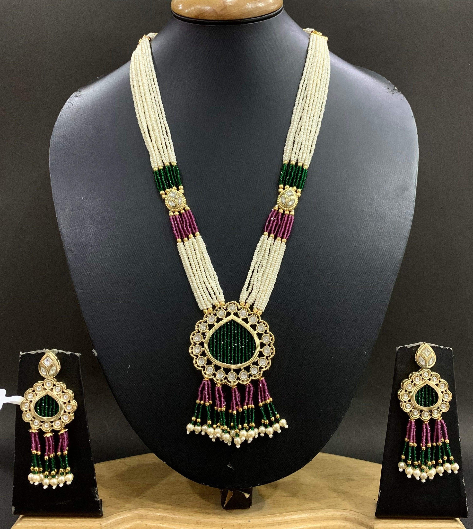 Kundan Necklace Sets 5687548 - Vijay & Sons