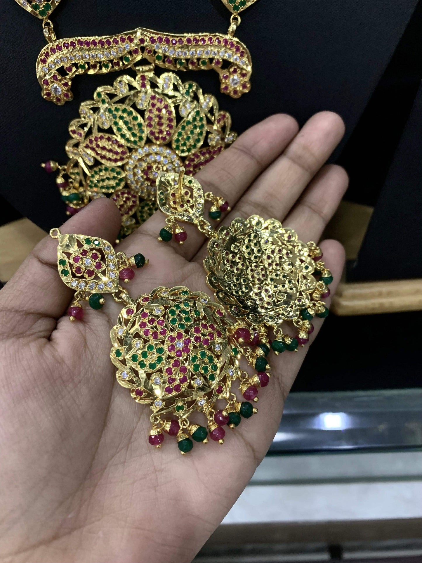 Jadau Rani haar 3778755781 - Vijay & Sons