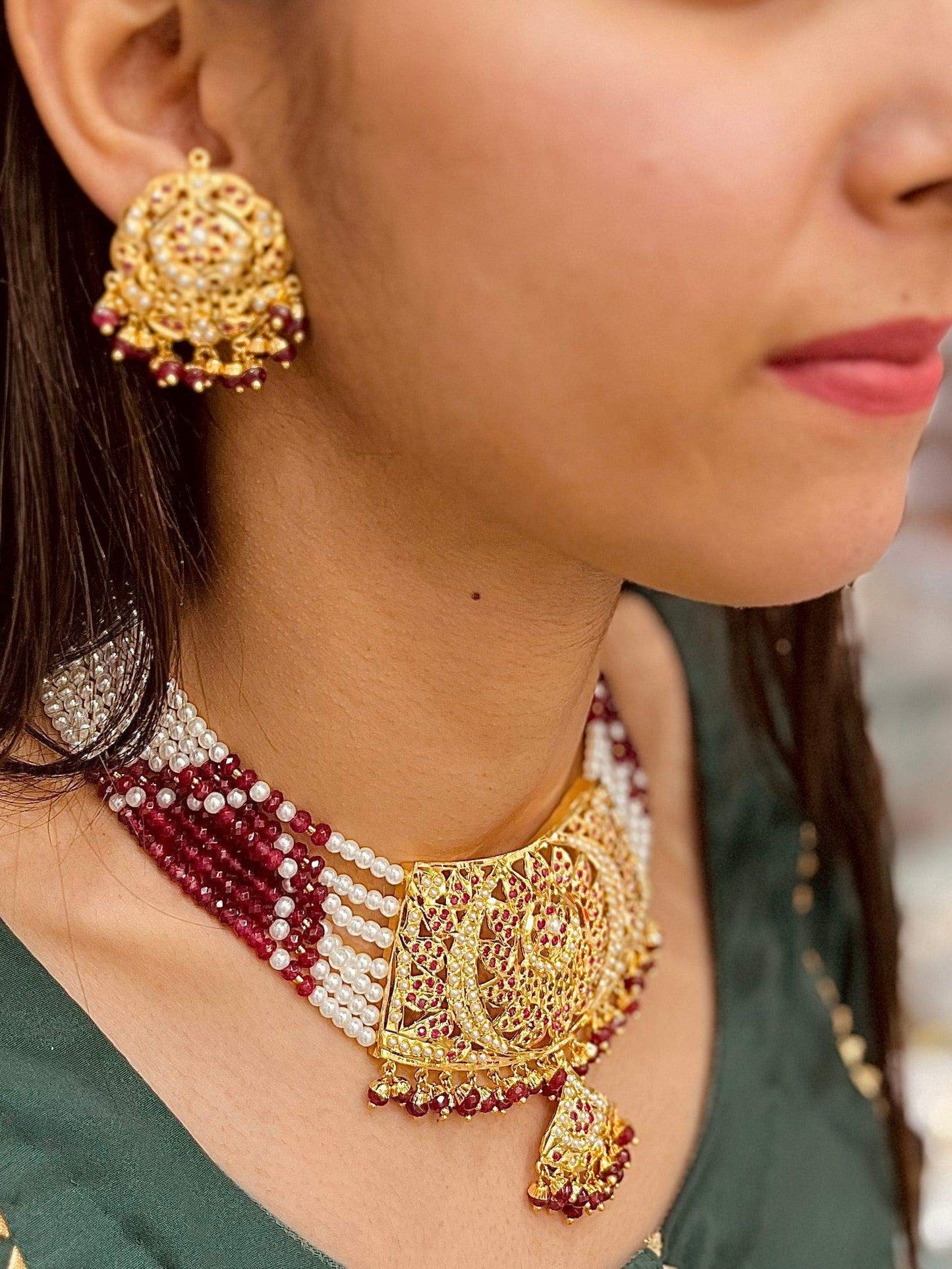Jadau Necklace Sets 5358987 - Vijay & Sons