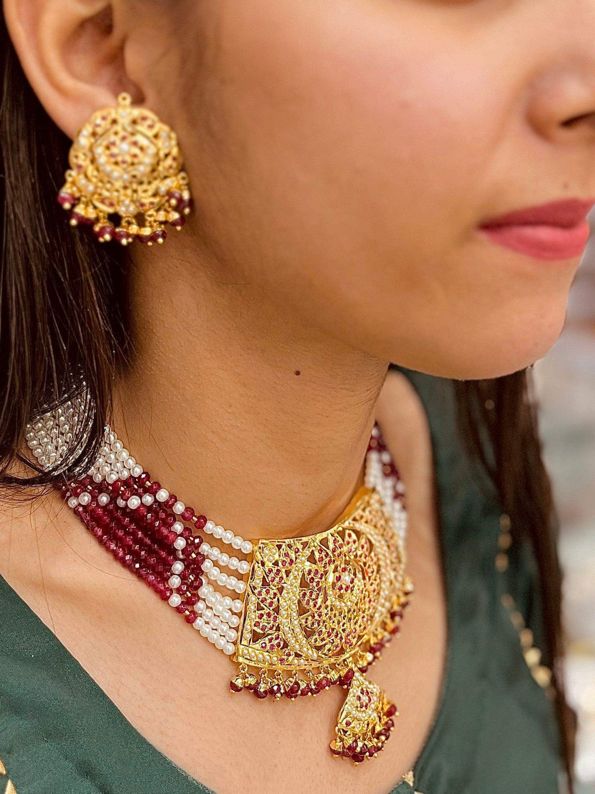 Jadau Necklace Sets 5358987 - Vijay & Sons