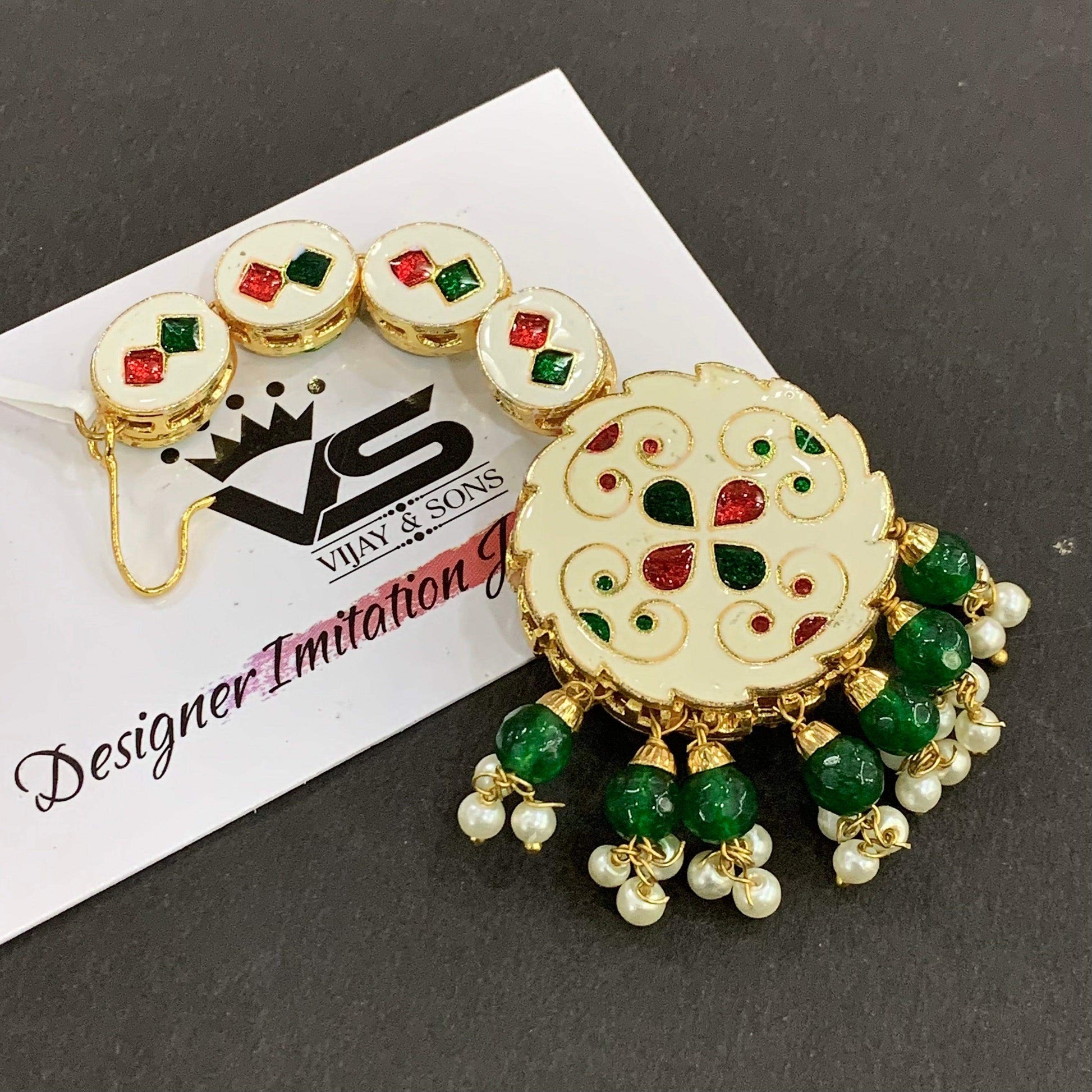 Kundan Maang Tikka 231200 - Vijay & Sons