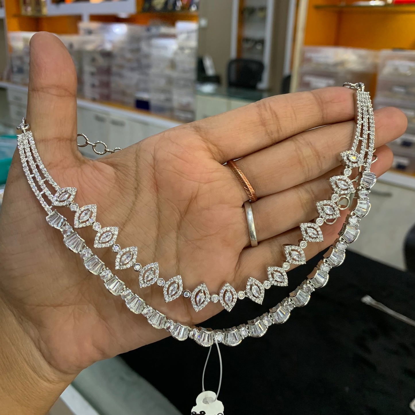 Zircon Necklace Set 99876